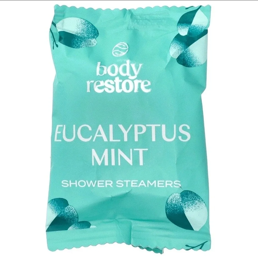 Body Restore Shower Steamers with 100% Natural Essential Oil Eucalyptus & Mint 6 - Picture 4 of 5